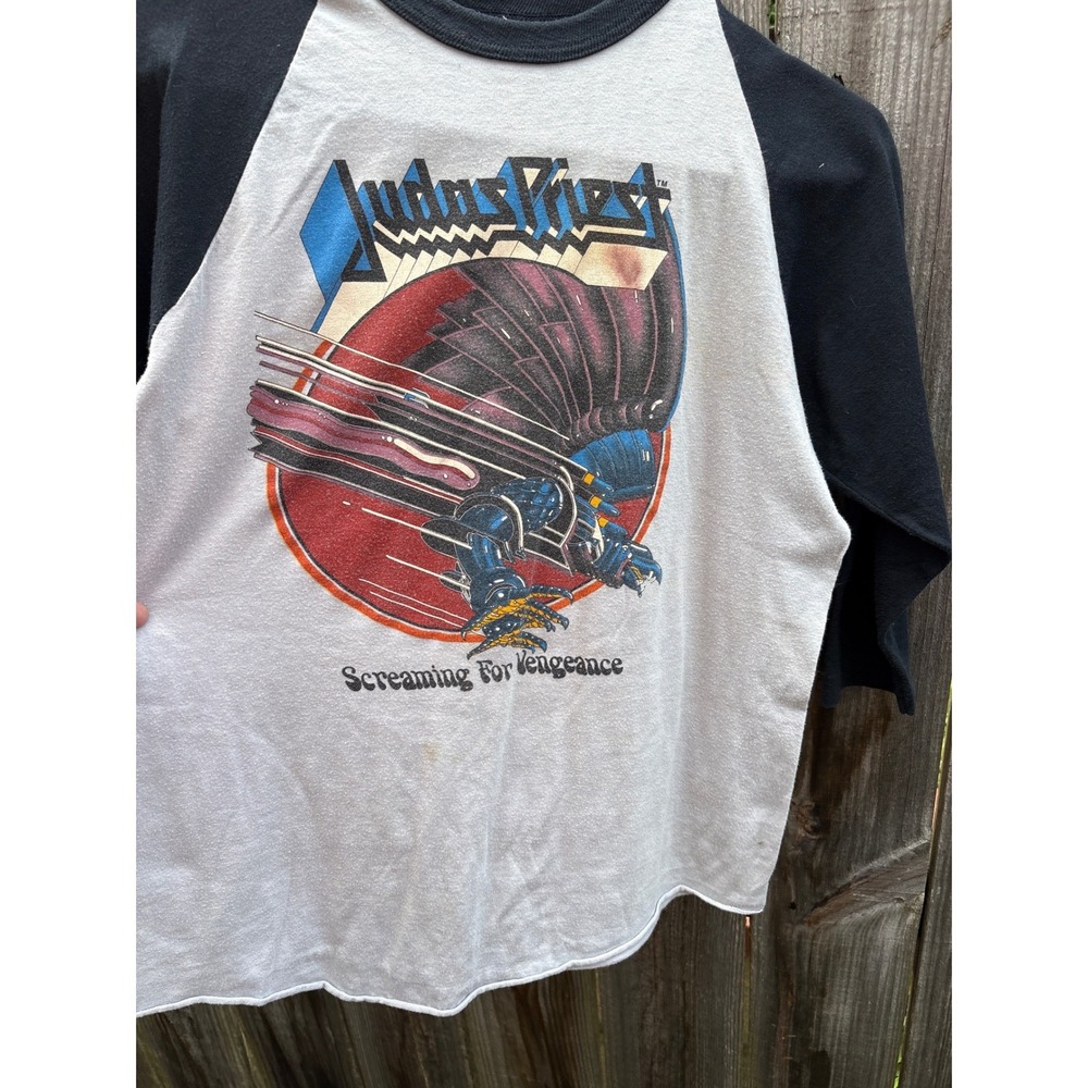 VTG Judas Priest Screaming for Vengeance Tour Jersey 1982-83 Unisex | M